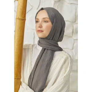 Fresh Scarfs Antrasit Bambu Şal