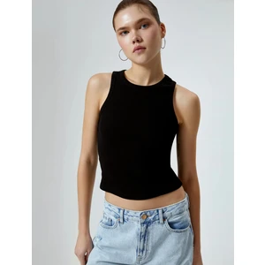 Ribanalı Basic Atlet Pamuklu Slim Fit