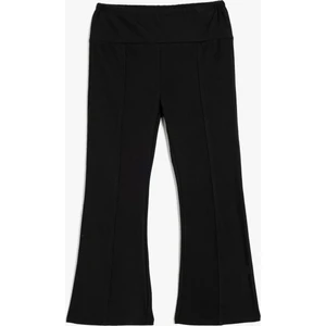 Ispanyol Paça Pantolon Beli Lastikli