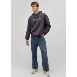 Siyah Erkek Sweatshirt M0S10202-70087