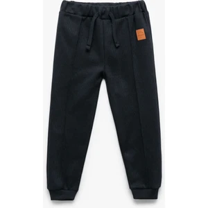Beli Lastikli Cepli Basic Jogger Eşofman Altı