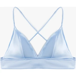 Bağlamalı Arkası Çapraz Askılı Bralet Bikini Üstü