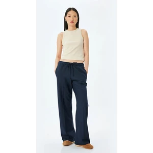 Bisiklet Yaka Kolsuz Slim Fit Basic Atlet