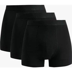 Pamuklu Basic 3'lü Boxer Seti