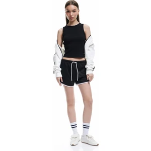 Bisiklet Yaka Kolsuz Slim Fit Basic Atlet