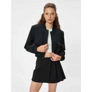 Pileli Mini Şort Etek Slim Fit
