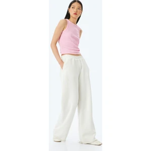 Bisiklet Yaka Kolsuz Slim Fit Basic Atlet