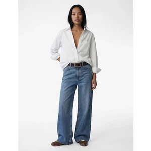 Regular Fit Pamuklu Uzun Kollu Poplin Gömlek