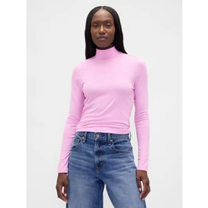 Kadın Pembe Featherweight Turtleneck T-Shirt
