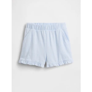 Kız Bebek Açık Mavi Mix & Match Pull-On Ruffle Şort