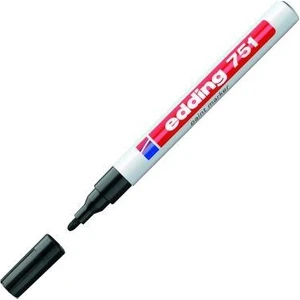 Dekorasyon Markörü E-751 Siyah Renkli 1 Adet Permanent Marker Kalemi