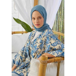 Fresh Scarfs İndigo Bambu Şal