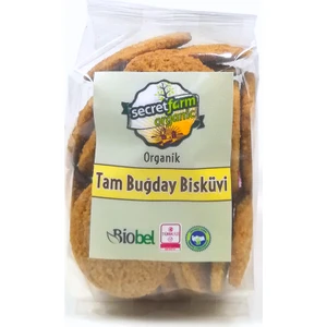 Secret Farm Organik Tam Buğday Bisküvi 100gr