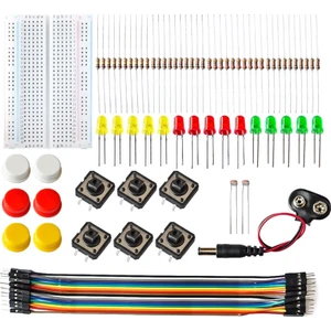 Elektronik Başlangıç Seti Arduino Starter Kit Breadboard LED