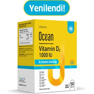 Ocean Vitamin D3 1000 Iu Damla 50ml