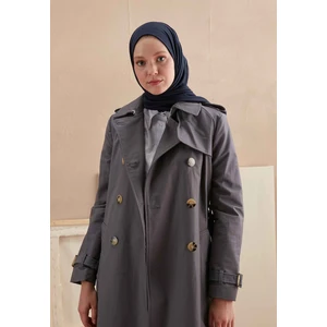 Fresh Scarfs Lacivert Penye Şal