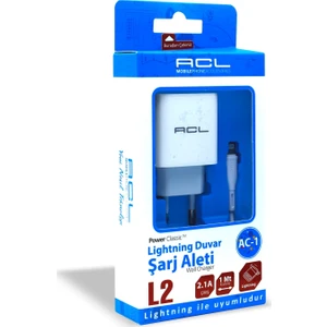 ACL AC-1 Lightning 2.1 Mah Şarj Aleti Seti