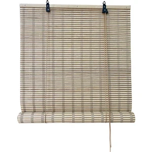 Stilera Ahşap Stor Perde Krem 80X180 cm