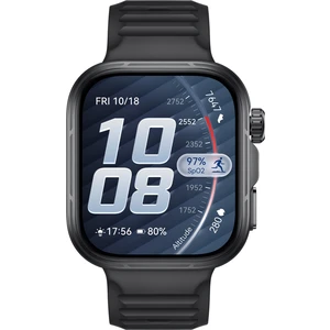 Watch Fit 5 Pro Akıllı Saat - Siyah, Nfc ile Ödeme, Kapsamlı Sağlık Takibi, Gelişmiş Uyku Takibi, Uzun Pil Ömrü, Ios Android Uyumlu