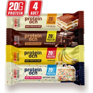 Protein Bar - Karma Kutu - 50G x 4 Adet