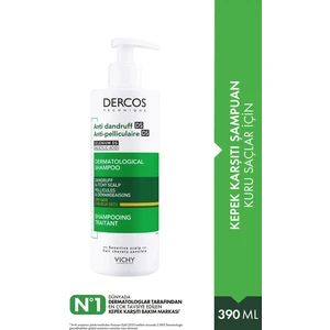 Dercos Şampuan Kuru ve Kepekli 390 ml