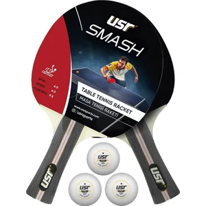 USR Smash-RB Masa Tenisi 2 Raket + 3 Top Set
