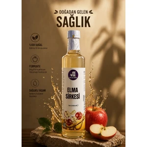 Elma Sirkesi  Doğal Katkısız