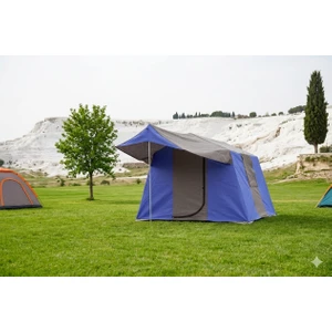 TMC KAPI SİNEKLİKLİ 1+0 DOUBLE KAMP ÇADIRI 4 KİŞİLİK