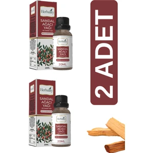 Sandal Ağacı Yağı 20 ml 2*adet