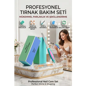 4 Yüzeyli Törpü ve Parlatma Blok Sünger 3'lü Set