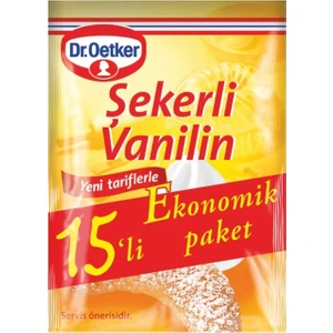 Dr. Oetker Şekerli Vanilin 15-li