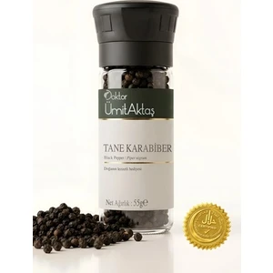Değirmenli Tane Karabiber – Black Pepper – Piper Nigrum