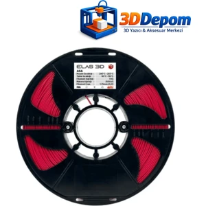 Elas 3D Elas Asa Kırmızı Filament