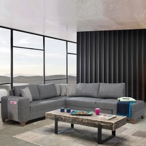 Loft Köşe Koltuk Takımı Gri