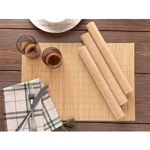 English Home Martinez Bambu 4'lü Amerikan Servis Bal
