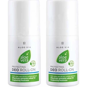 Aloe Vera Roll-On Deodorant 50 ml Pudrasız 2 Adet Uzun Süreli Ferahlık Sağlar