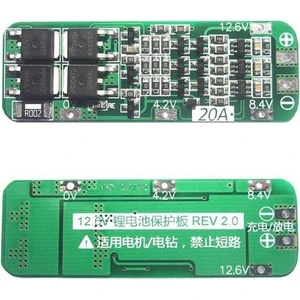 3s 20A Lipo Pil Balans Devresi Modülü Bms