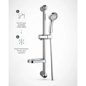 Beta 402S Sürgülü Duş Seti