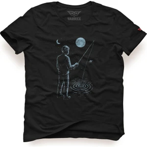 Unisex Tasarım Tshirt Balıkçı