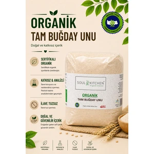Soul Kitchen Organik Tam Buğday Unu 1 kg