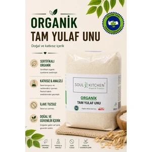 Soul Kitchen Organik Tam Yulaf Unu 500GR