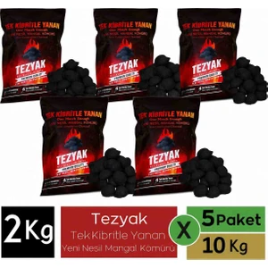 Mix Mangal Kömürü 2kg × 5paket