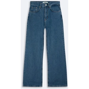 Vıonne Hıgh Mid Indigo Pantolon