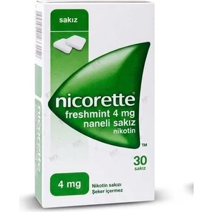 Nikorette 4 Mg Naneli Sakız