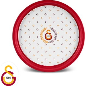 x Galatasaray Lisanslı Metal Tepsi 34 cm