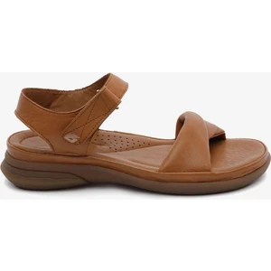 Kadın Taba Hakiki Deri Sandalet 5Y2FS33580