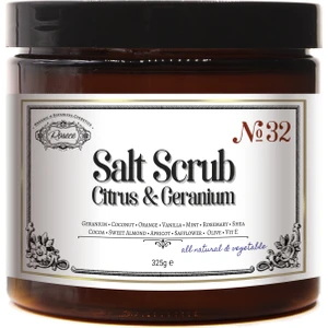 Tuz Scrub Narenciye Itır 325 gr Arındırıcı Etkili Vücut Bakım Ürünü Unisex Kullanım