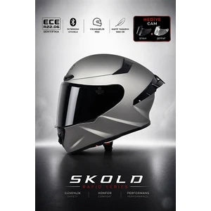 Rapid Full-Face Motosiklet Kaskı (Ece-22.06)