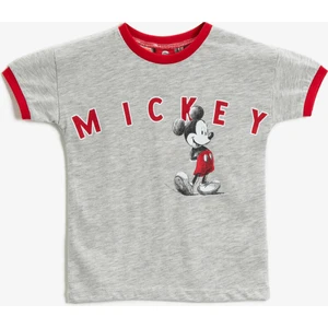 Mickey Mouse Lisanslı Tişört Pamuklu