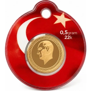 0.5 Gram 22 Ayar Altın